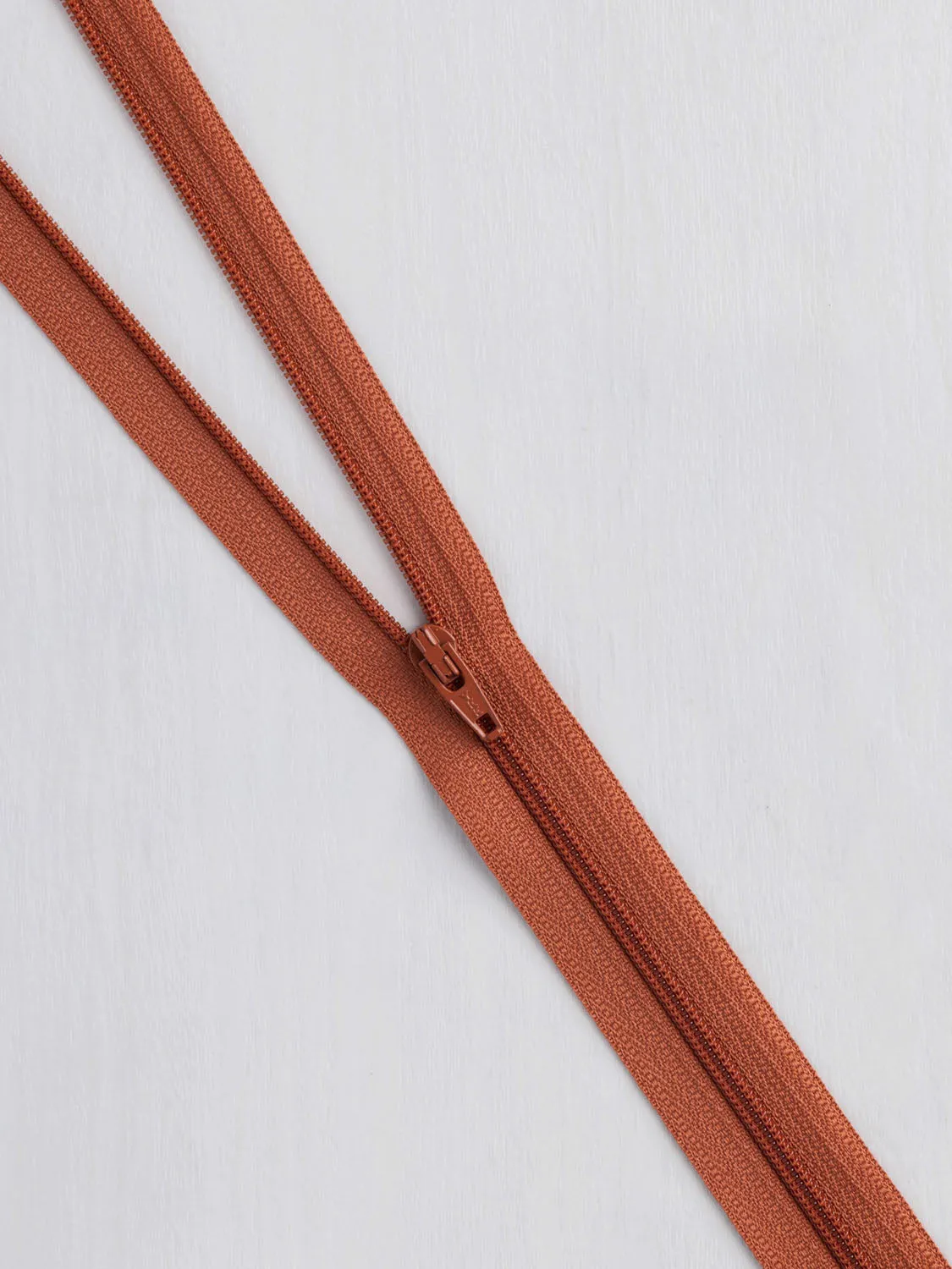 22" Recycled Nylon Zipper - 15 Colours