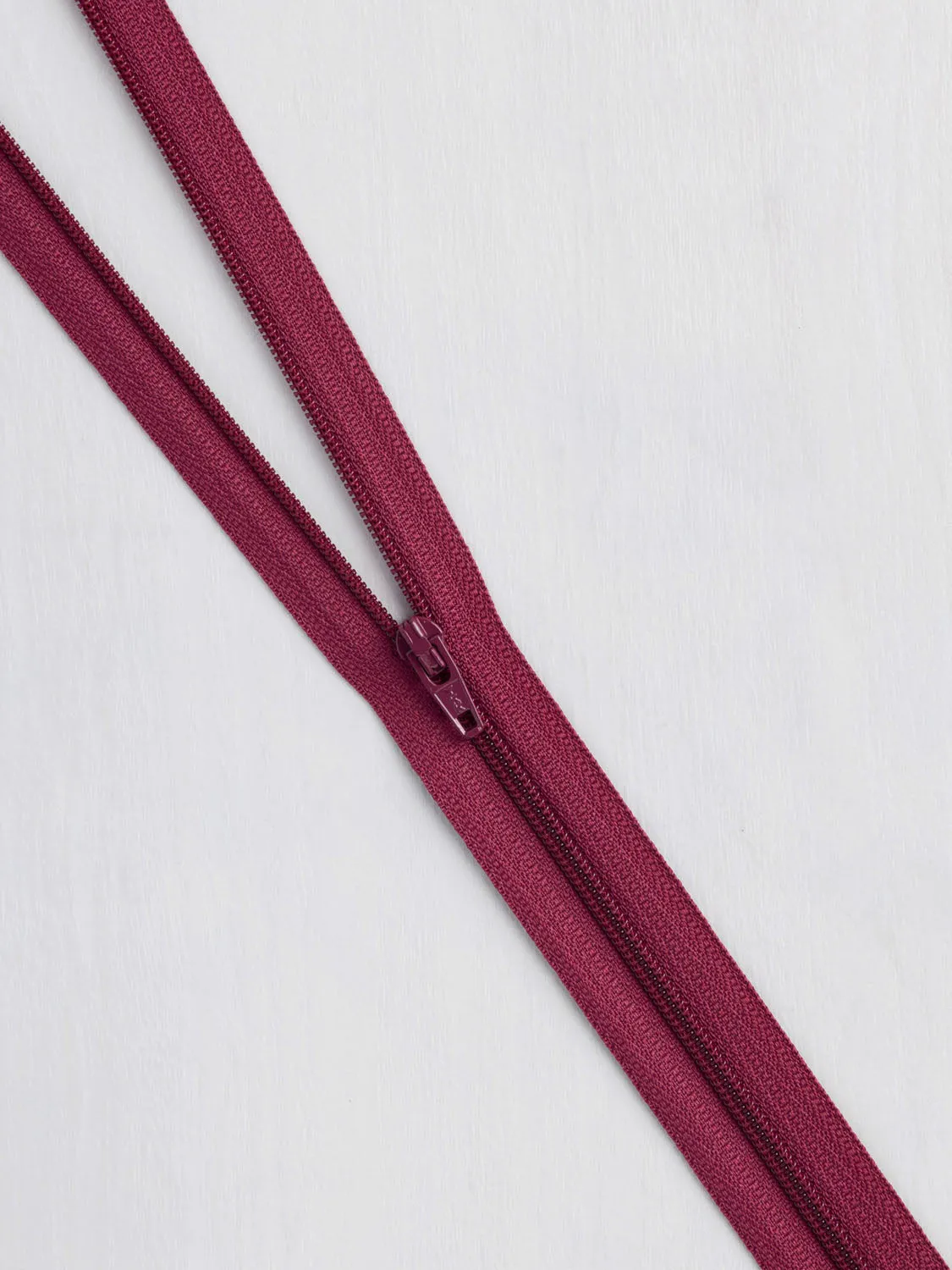 22" Recycled Nylon Zipper - 15 Colours