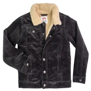 Appaman - Boys Heritage Cord Jacket in Vintage Black