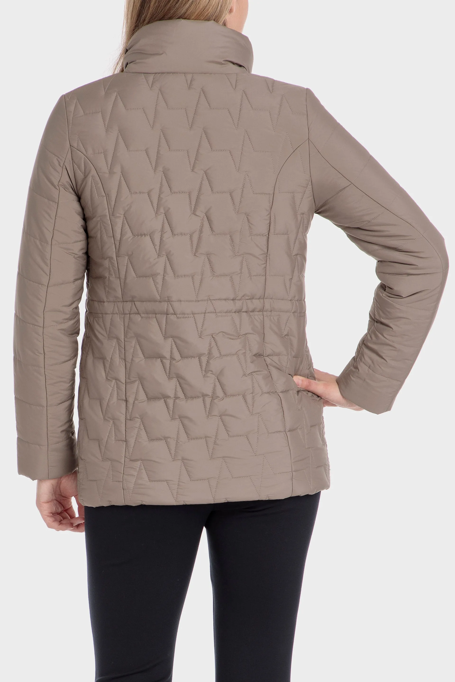 Beige parka
