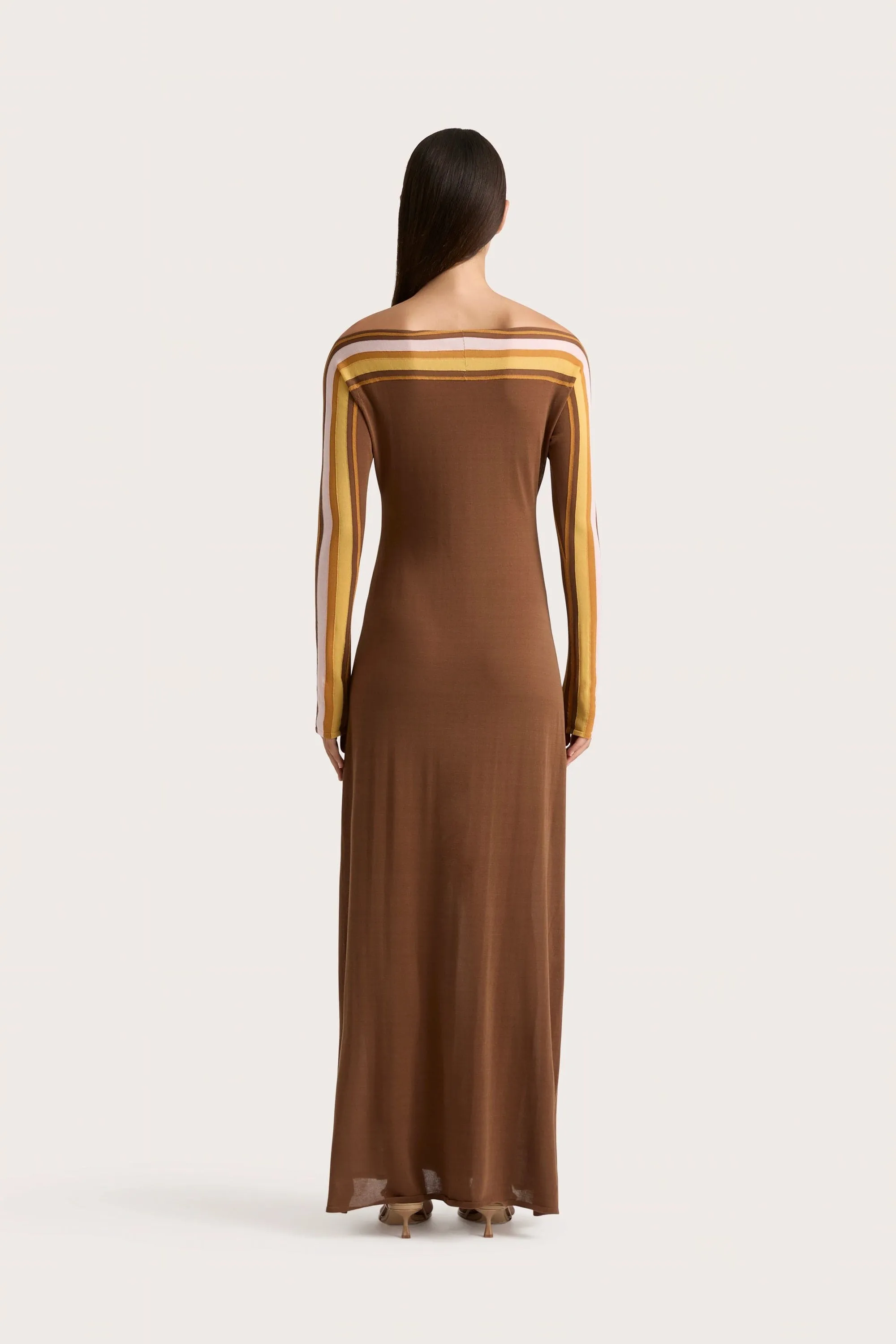 Citara Maxi Dress Cocoa - Final Sale