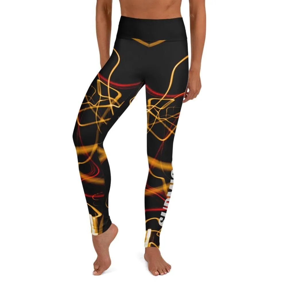 Electric Flow ~ High-Waist Leggings