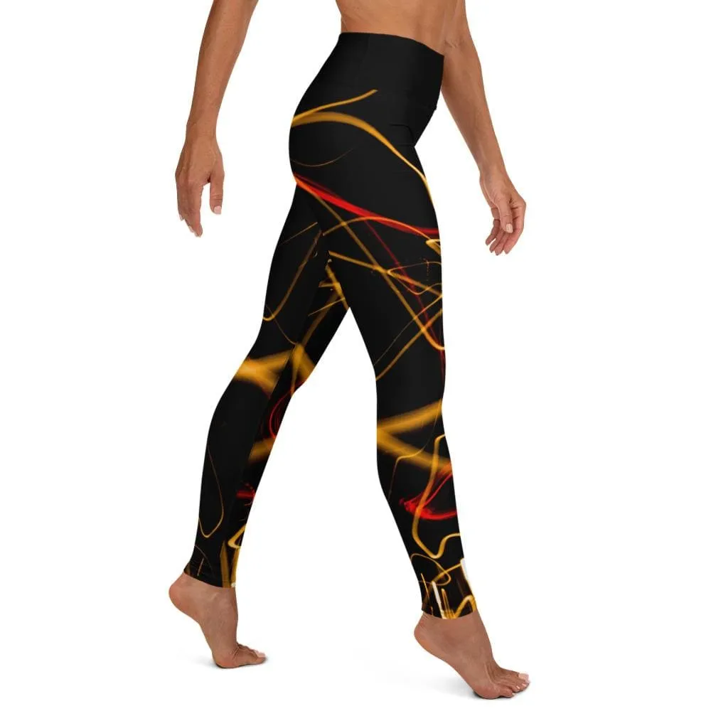 Electric Flow ~ High-Waist Leggings