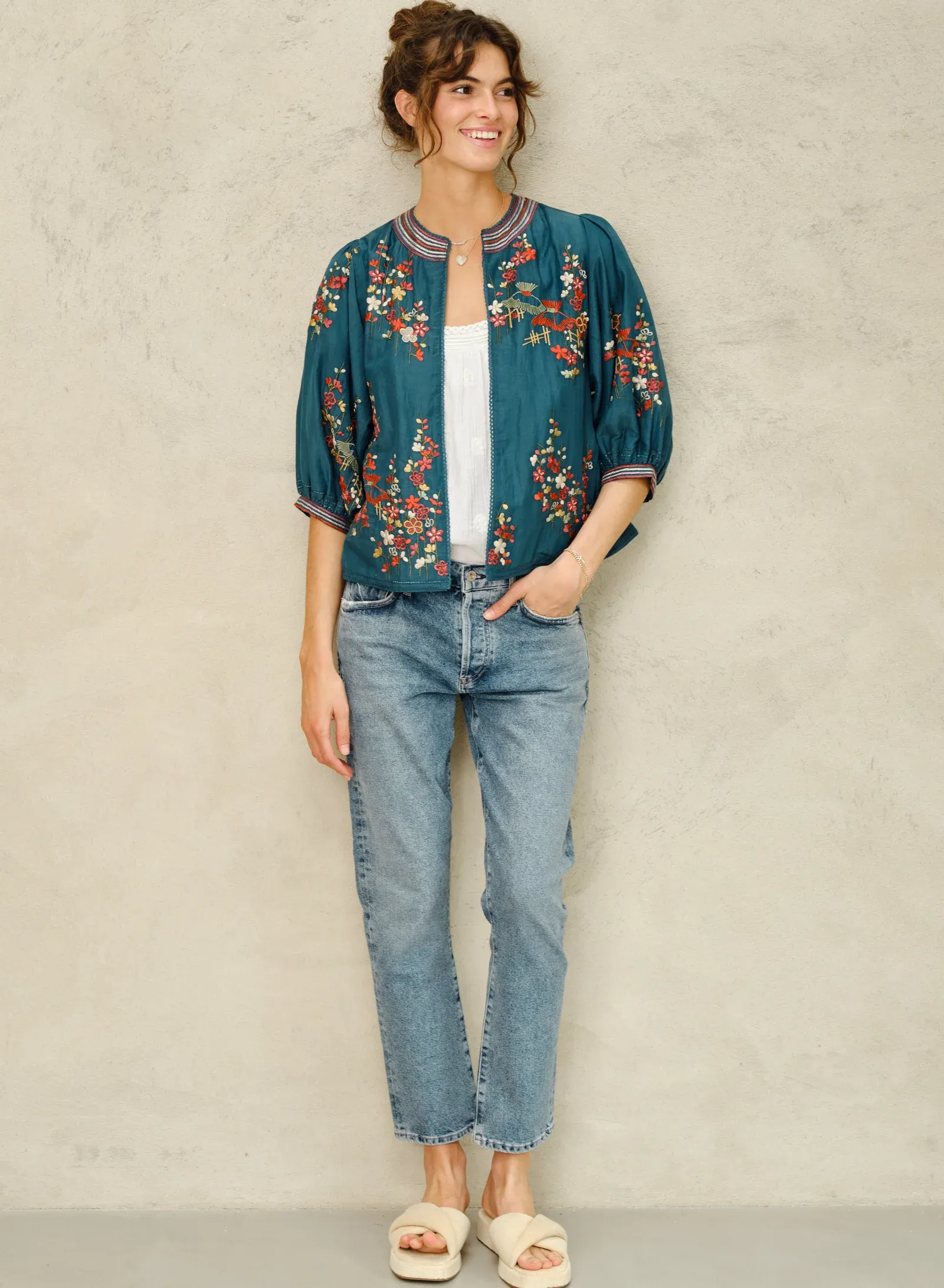 EMI JACKET IN BLUE
