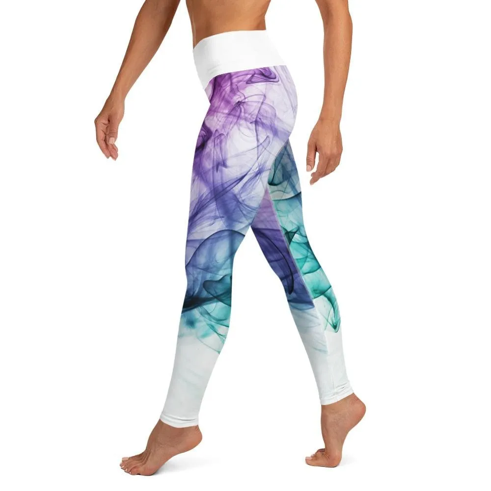 Euphoric Vapor ~ High Waist Leggings