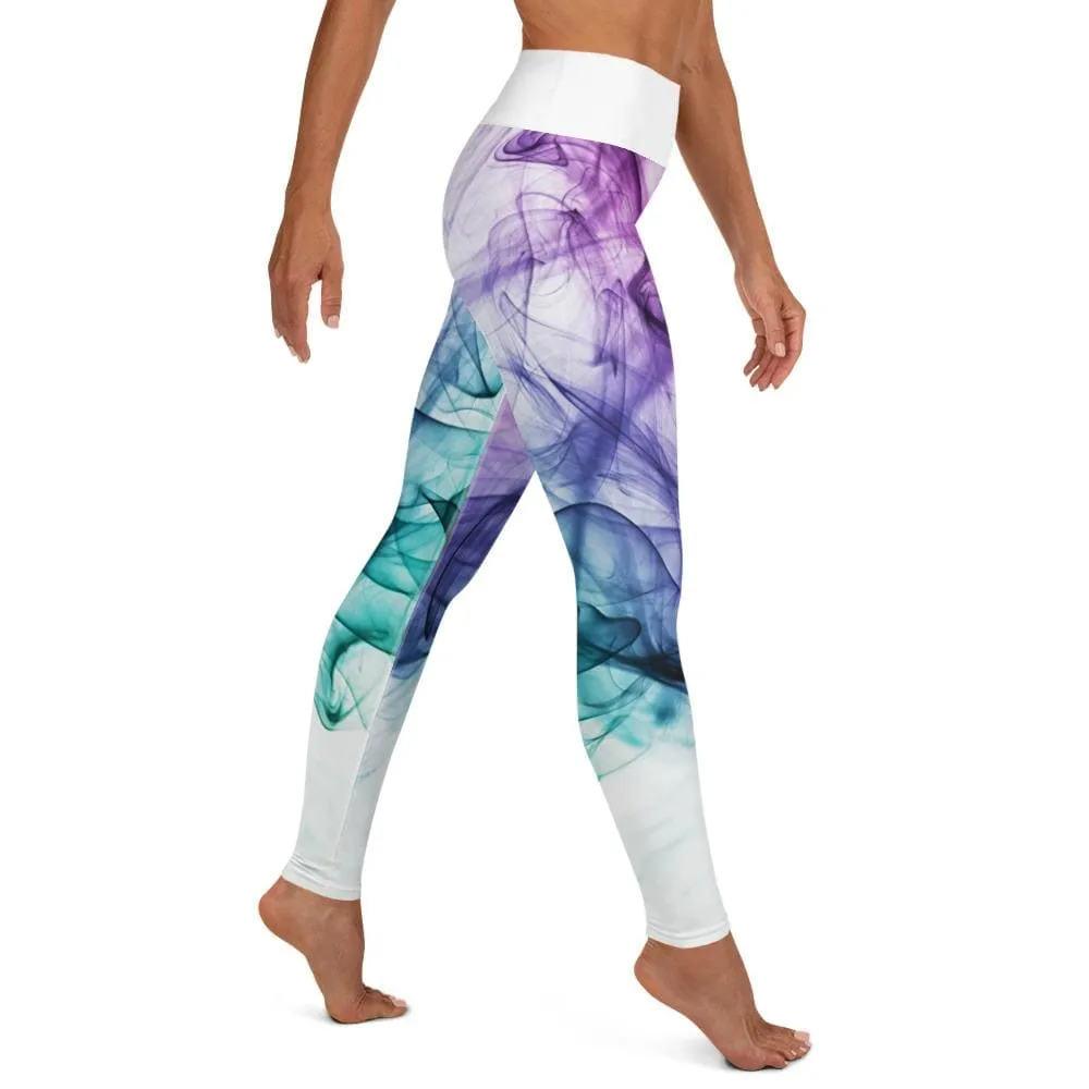 Euphoric Vapor ~ High Waist Leggings