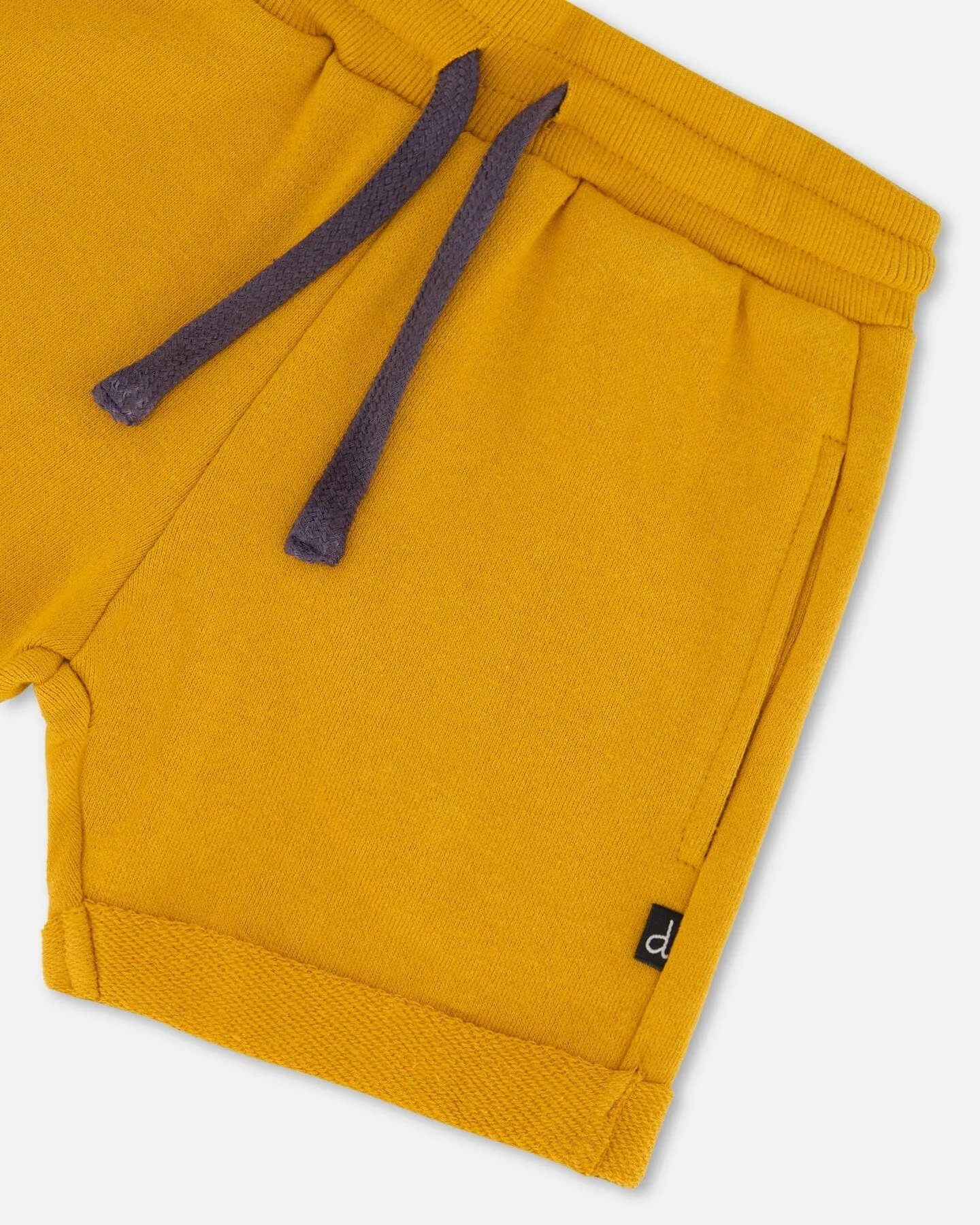 French Terry Short Vibrant Orange