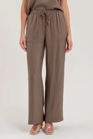 High Waist Drawstring Pants