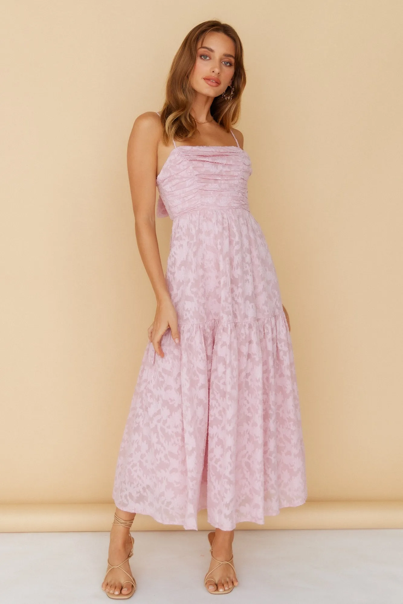 Instant Joy Maxi Dress Blush