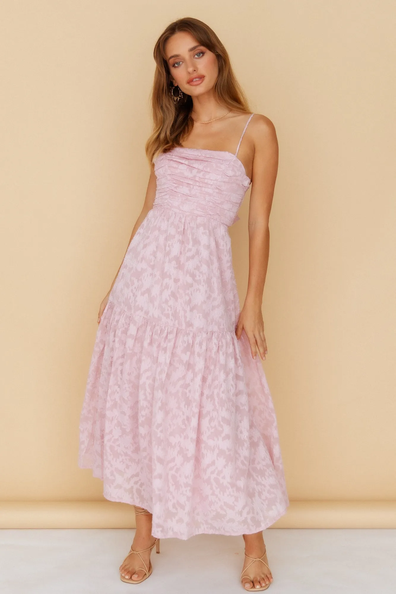 Instant Joy Maxi Dress Blush