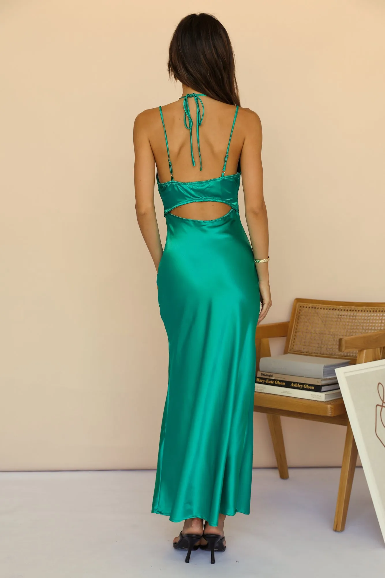 Life On Film Maxi Dress Green