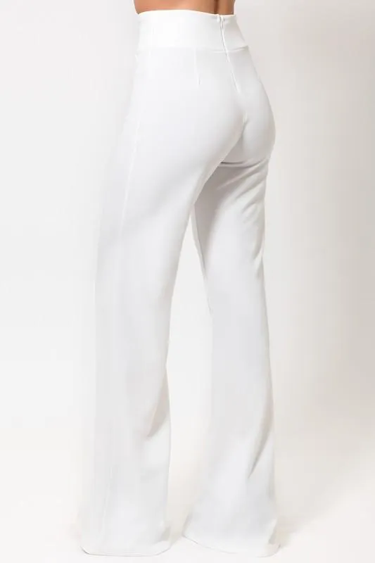 MIMI HIGH WAISTED PANT- PINK