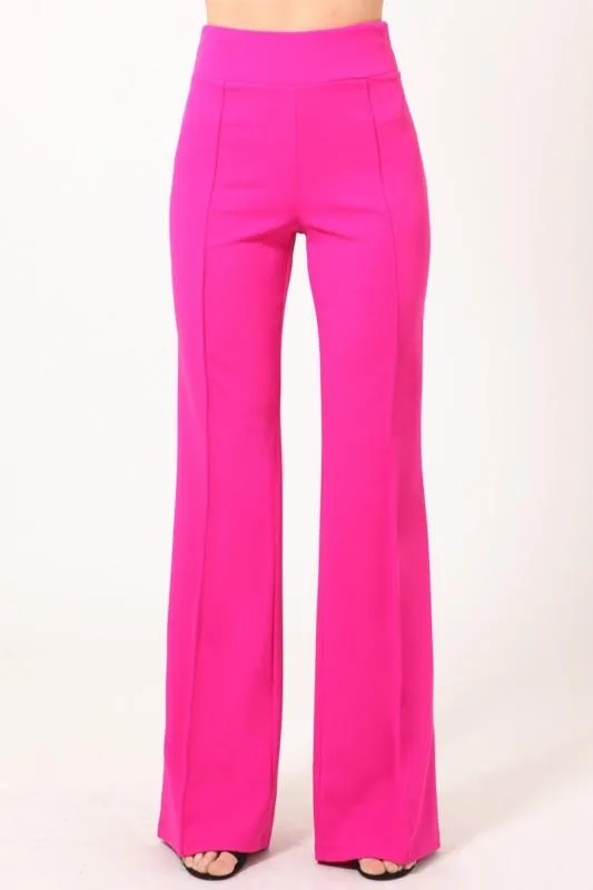 MIMI HIGH WAISTED PANT- PINK