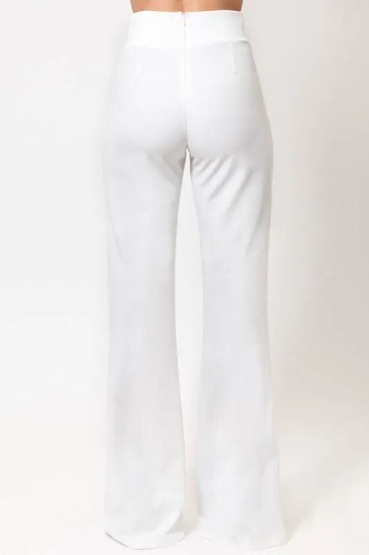MIMI HIGH WAISTED PANT- PINK