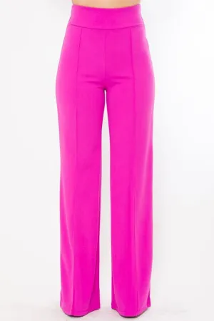 MIMI HIGH WAISTED PANT- PINK