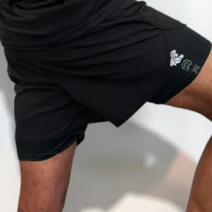 No-Gi Training Shorts 2 n 1 Black