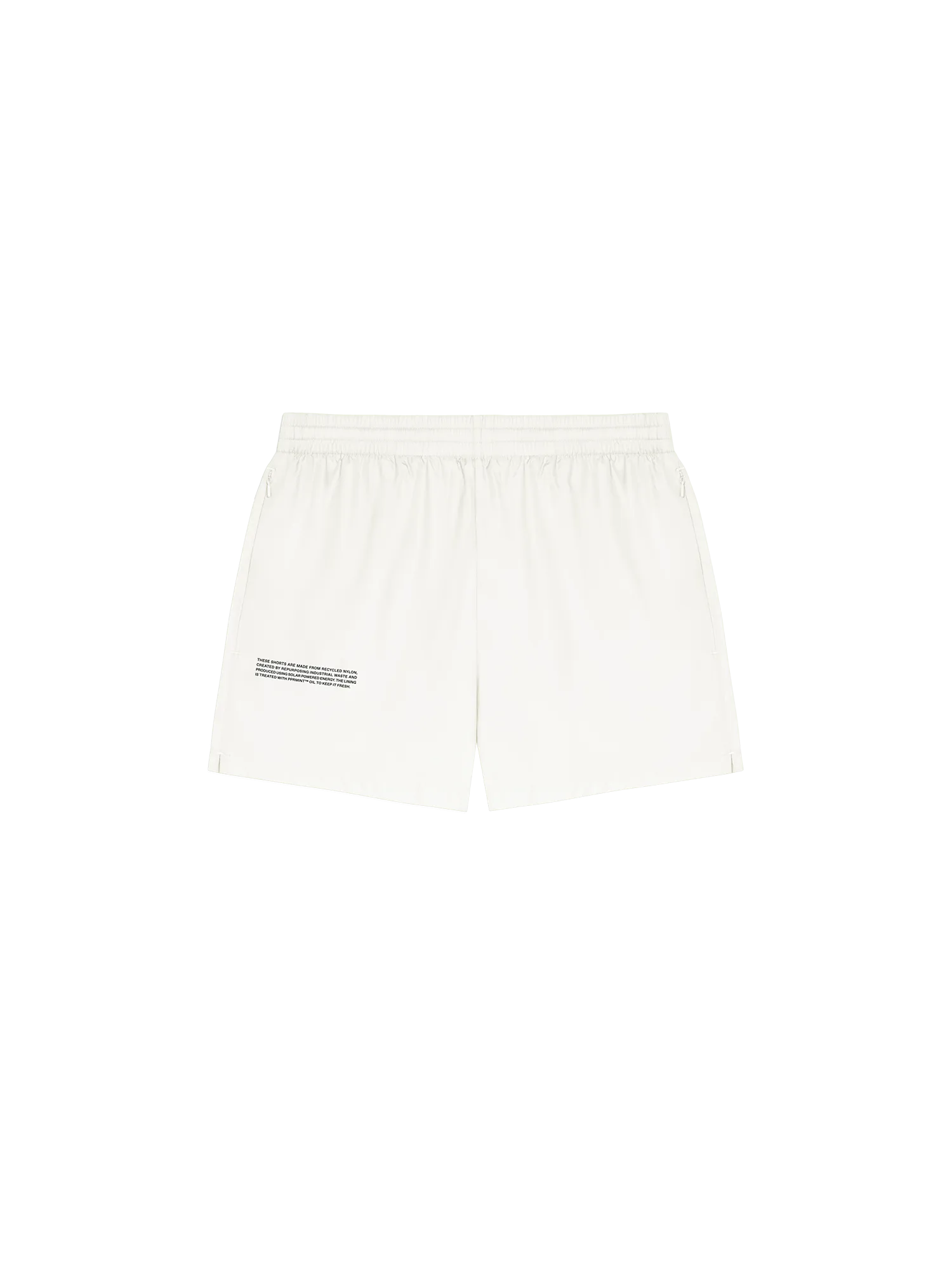 Recycled nylon Shorts—off-white