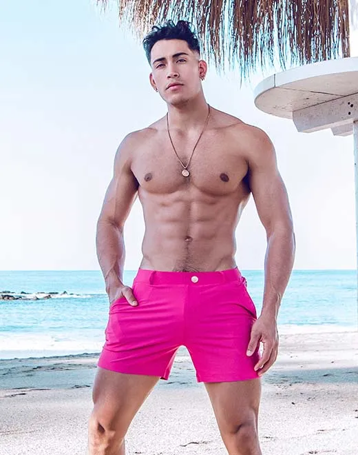 S60 Bondi (Series 3) Shorts - Fuchsia Red