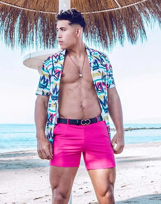 S60 Bondi (Series 3) Shorts - Fuchsia Red