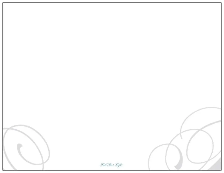 SEM Snowflake Thank You Card