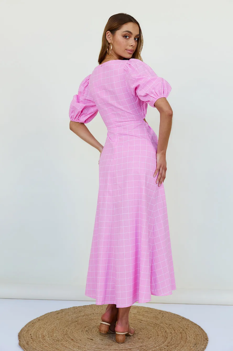 Stars Of Venus Maxi Dress Pink
