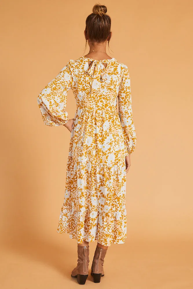 Tea With The Queen Maxi Dress