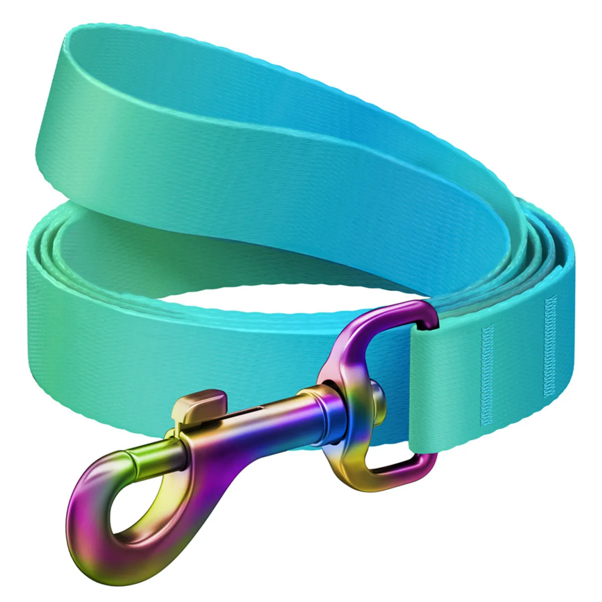 WAUDOG recycled Nylon dog collar with QR code