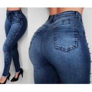 Women high waist jeans
